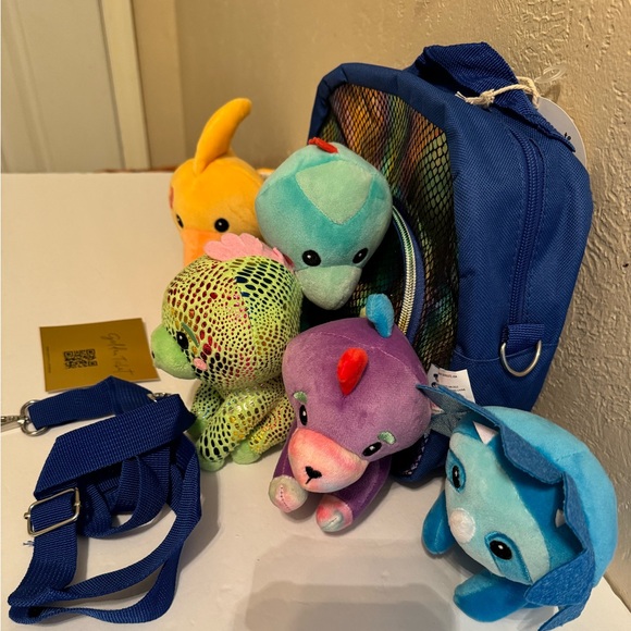 Pomkinz Pet Pals Bag and Plush - Picture 3 of 9